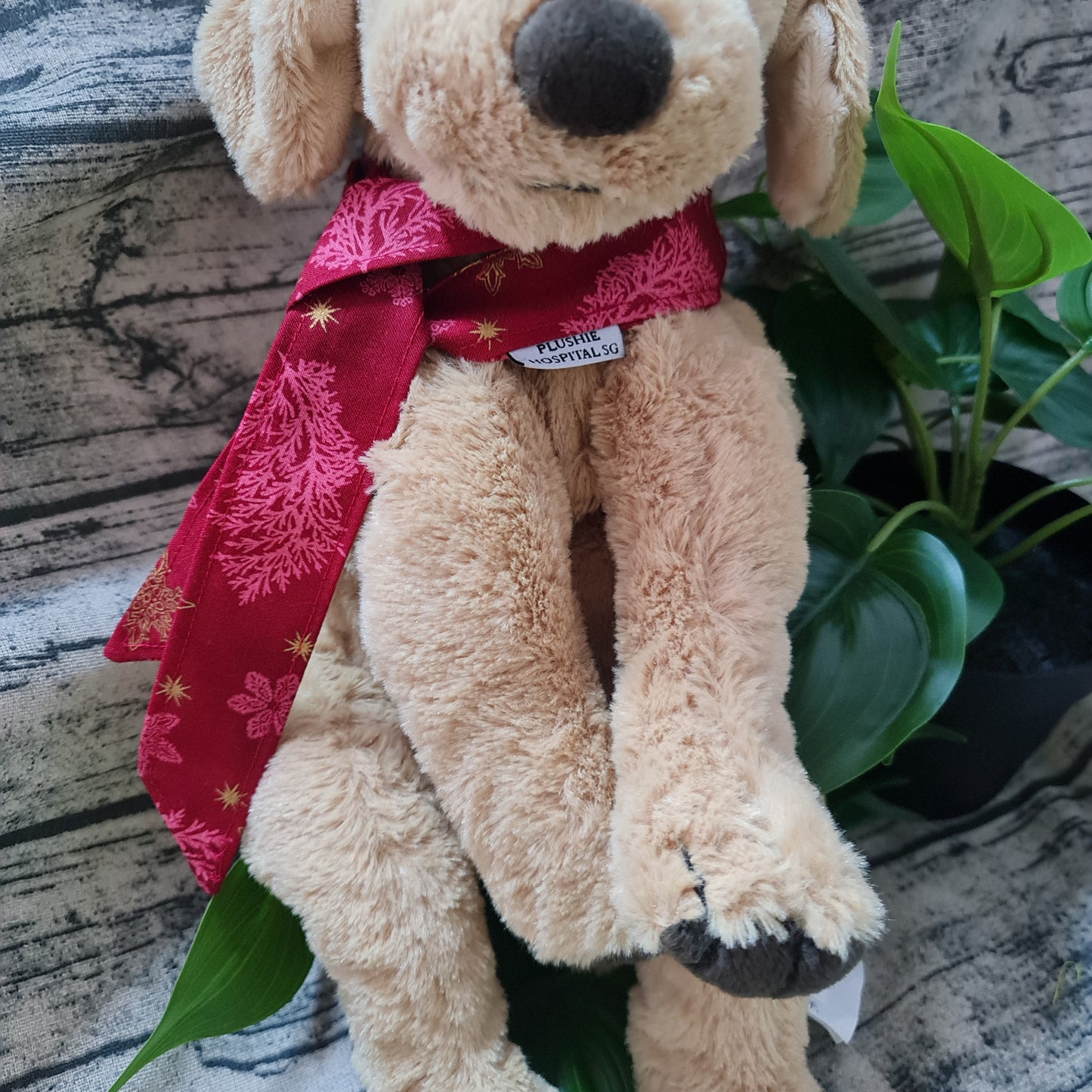 Soft Toy Scarf - Christmas