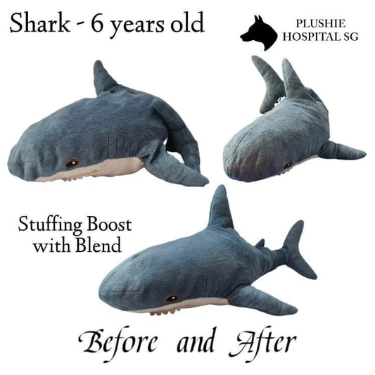 Ikea Shark - Restuffing and Adjustment
